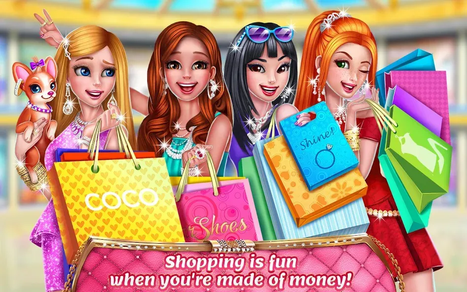 Скачать Rich Girl Mall — Shopping Game взлом на бесконечные деньги + мод меню screen 5