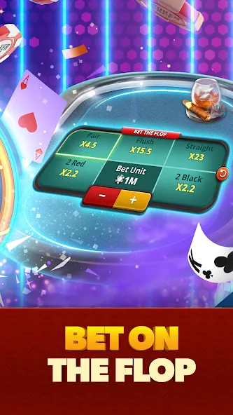 Скачать Poker Face: Texas Holdem Poker (Покер Фейс) взлом на бесконечные деньги + мод меню screen 4