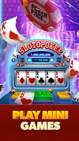 Скачать Poker Face: Texas Holdem Poker (Покер Фейс) взлом на бесконечные деньги + мод меню screen 5