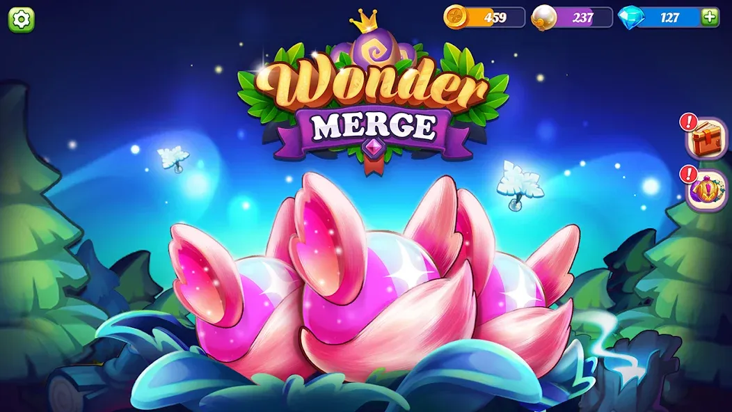 Скачать Wonder Merge — Match 3 Puzzle (Вондер Мердж) взлом на бесконечные деньги + мод меню screen 3