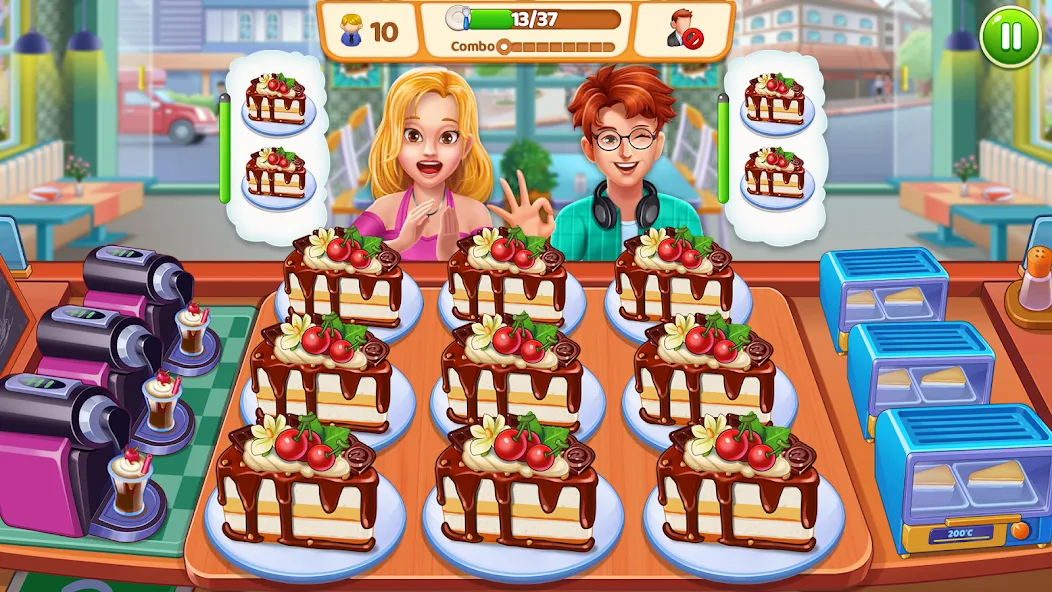 Скачать Food Voyage: Fun Cooking Games (Фуд Воядж) взлом на бесконечные деньги + мод меню screen 2