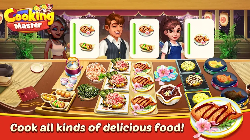 Скачать Cooking Master:Restaurant Game (Кукинг Мастер) взлом на бесконечные деньги + мод меню screen 5