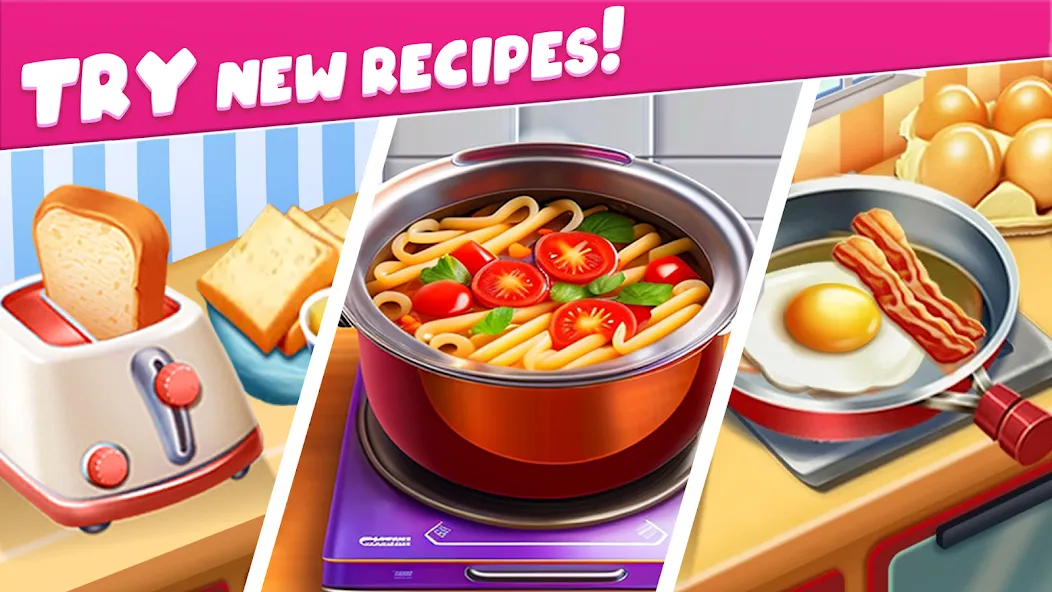 Скачать Cooking Taste Restaurant Games взлом на бесконечные деньги + мод меню screen 2