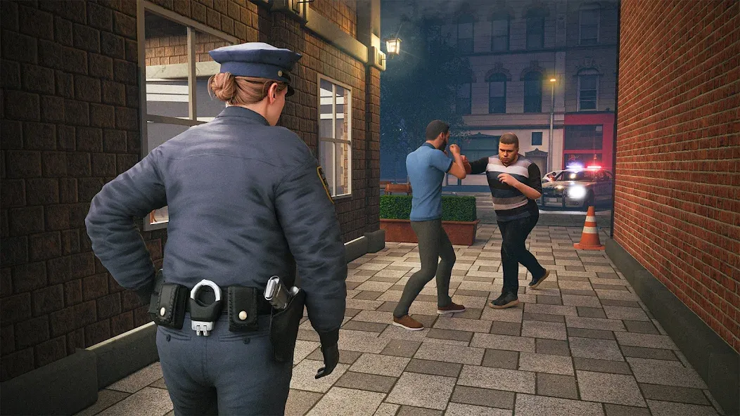 Скачать Police Simulator Job Cop Game взлом на бесконечные деньги + мод меню screen 3