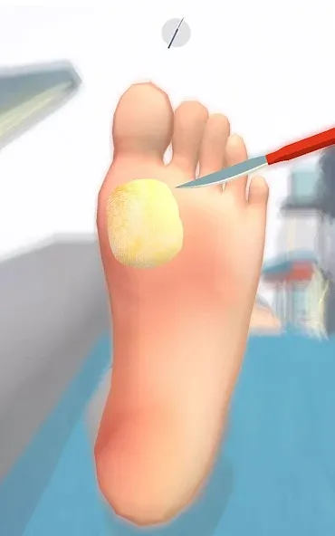 Скачать Foot Clinic — ASMR Feet Care взлом на бесконечные деньги + мод меню screen 2