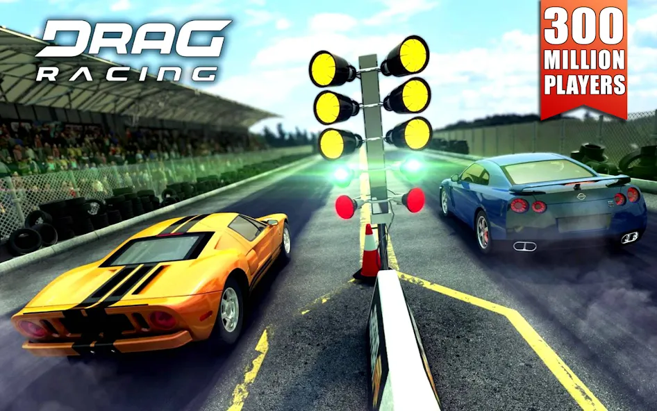 Скачать Drag Racing (Драгрейсинг) взлом на бесконечные деньги + мод меню screen 4