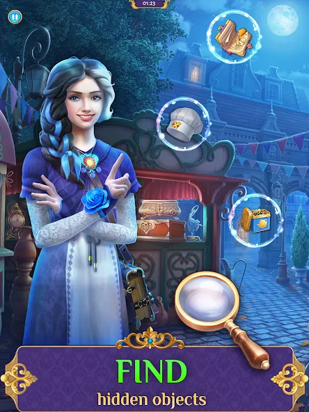 Скачать Hidden objects of Eldritchwood взлом на бесконечные деньги + мод меню screen 1