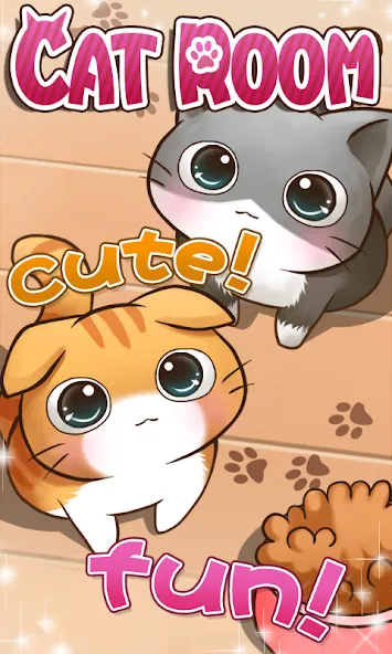 Скачать Cat Room — Cute Cat Games (Кэт Рум) взлом на бесконечные деньги + мод меню screen 1