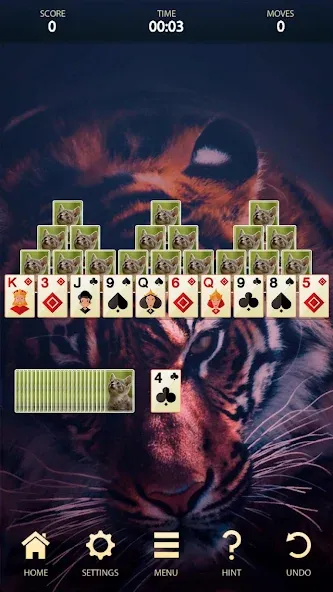 Скачать Classic Solitaire: Card Games (Классический пасьянс) взлом на бесконечные деньги + мод меню screen 4