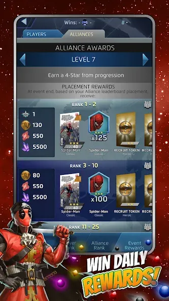 Скачать MARVEL Puzzle Quest: Hero RPG взлом на бесконечные деньги + мод меню screen 4