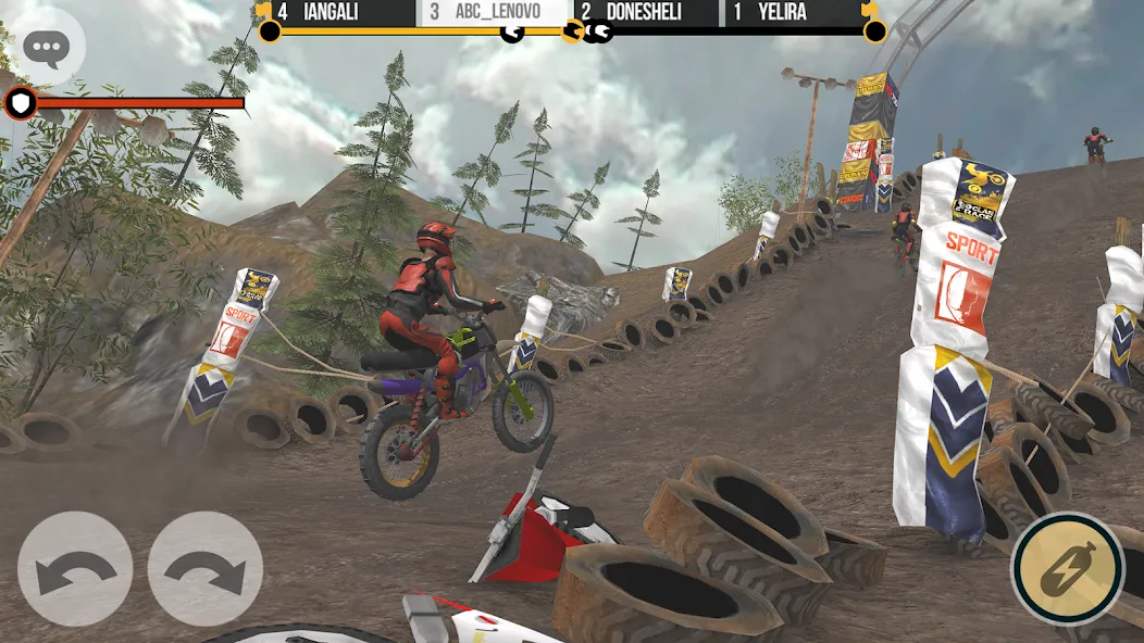 Скачать Clan Race: PVP Motocross races (Клан Рейс) взлом на бесконечные деньги + мод меню screen 3