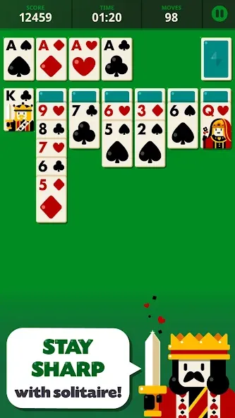 Скачать Solitaire: Decked Out взлом на бесконечные деньги + мод меню screen 1