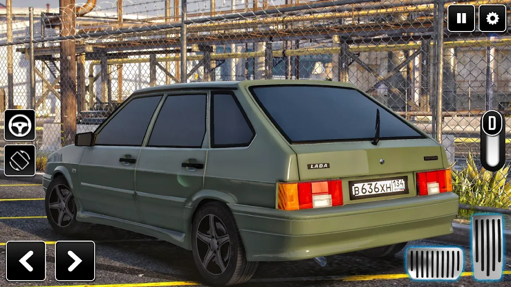 Скачать 2114 Car Driving: Lada sedan взлом на бесконечные деньги + мод меню screen 3