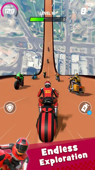 Скачать Bike Race: Racing Game (Байк Гейм 3D) взлом на бесконечные деньги + мод меню screen 2