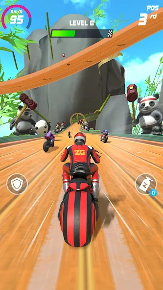 Скачать Bike Race: Racing Game (Байк Гейм 3D) взлом на бесконечные деньги + мод меню screen 3