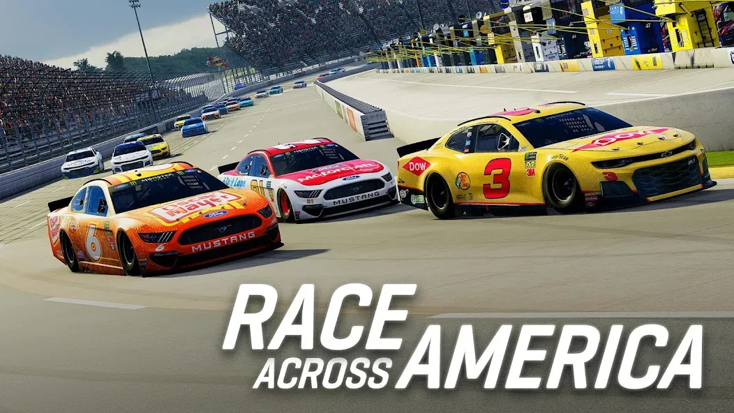 Скачать NASCAR Heat Mobile (НАСКАР Хит Мобилай) взлом на бесконечные деньги + мод меню screen 1