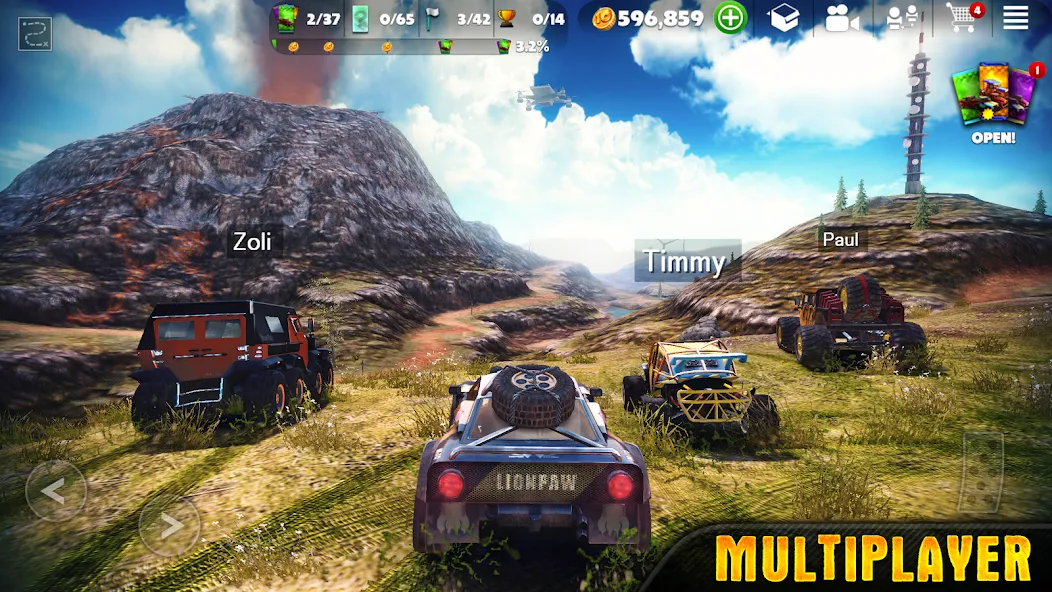 Скачать OTR — Offroad Car Driving Game (ОТР) взлом на бесконечные деньги + мод меню screen 3