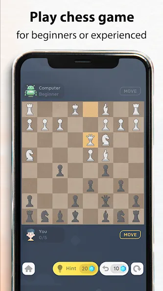 Скачать Chess: Classic Board Game взлом на бесконечные деньги + мод меню screen 4