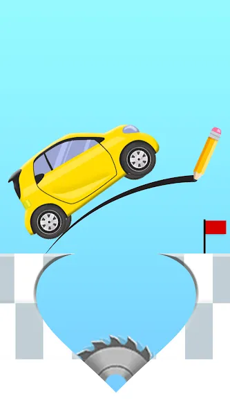 Скачать Draw 2 Bridge: Draw Save Car (Дроу 2 Бридж) взлом на бесконечные деньги + мод меню screen 1