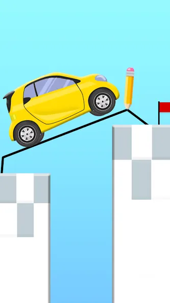 Скачать Draw 2 Bridge: Draw Save Car (Дроу 2 Бридж) взлом на бесконечные деньги + мод меню screen 2