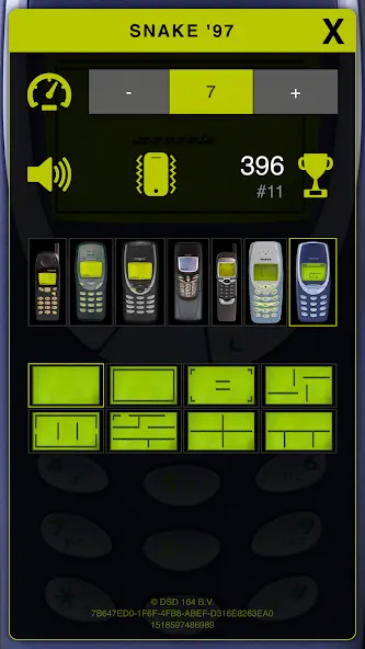 Скачать Snake '97: retro phone classic взлом на бесконечные деньги + мод меню screen 3