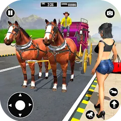 Horse Cart Taxi Transport Game