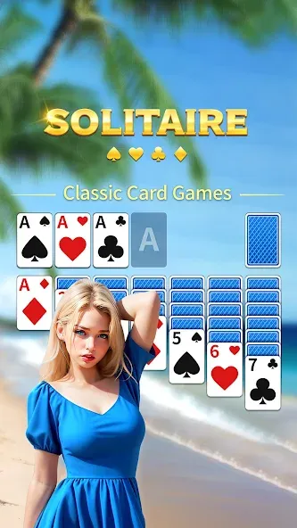 Скачать Solitaire Classic:Card Game (Солитер Классик) взлом на бесконечные деньги + мод меню screen 1