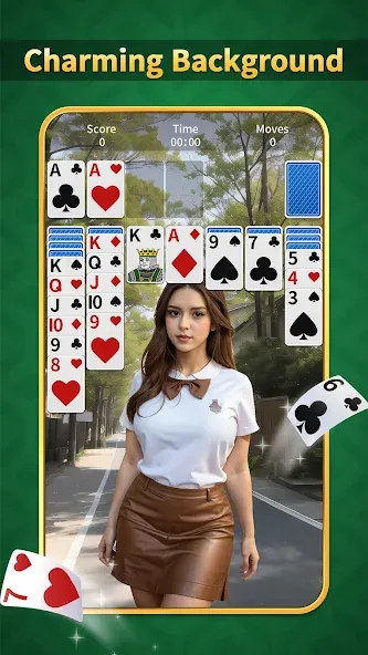 Скачать Solitaire Classic:Card Game (Солитер Классик) взлом на бесконечные деньги + мод меню screen 3