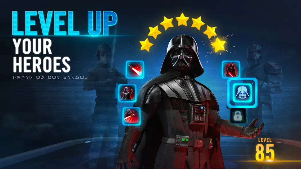 Скачать Star Wars™: Galaxy of Heroes взлом на бесконечные деньги + мод меню screen 2