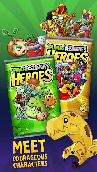 Скачать Plants vs. Zombies™ Heroes взлом на бесконечные деньги + мод меню screen 5