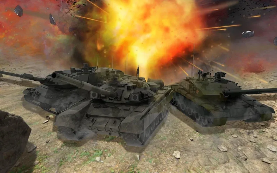 Скачать Real Tank Battle : War Machine (Реальное танковое сражение) взлом на бесконечные деньги + мод меню screen 4