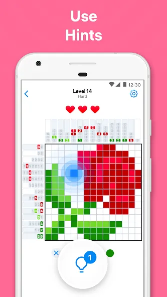 Скачать Nonogram Color — Logic Puzzle взлом на бесконечные деньги + мод меню screen 5