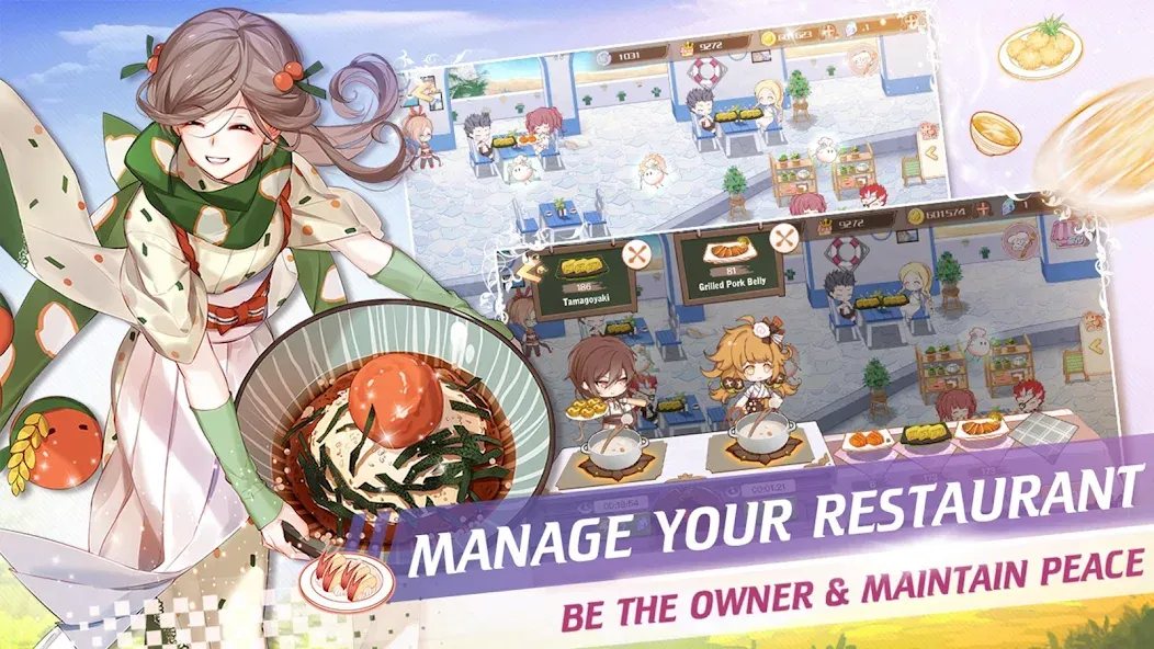 Скачать Food Fantasy взлом на бесконечные деньги + мод меню screen 3