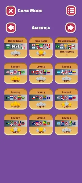 Скачать Country Flags World Quiz Game взлом на бесконечные деньги + мод меню screen 2