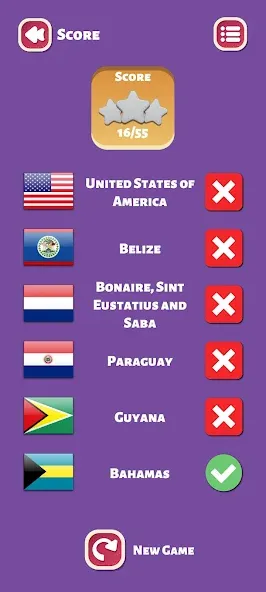 Скачать Country Flags World Quiz Game взлом на бесконечные деньги + мод меню screen 3