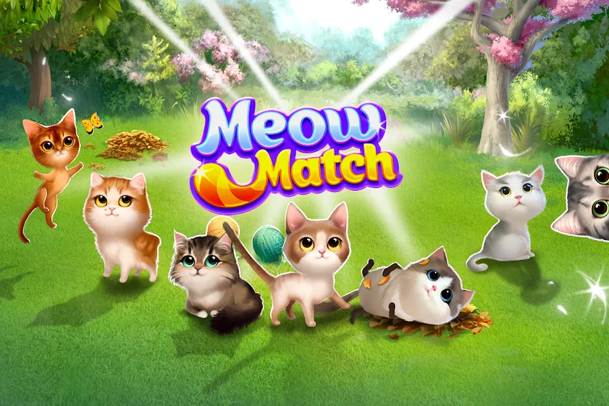 Скачать Meow Match (Мяу Матч) взлом на бесконечные деньги + мод меню screen 3