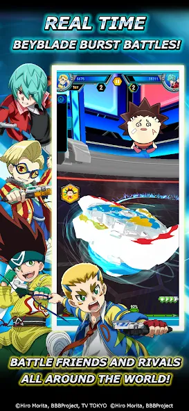 Скачать Beyblade Burst Rivals (Бейблэйд Берст Ривалс) взлом на бесконечные деньги + мод меню screen 2