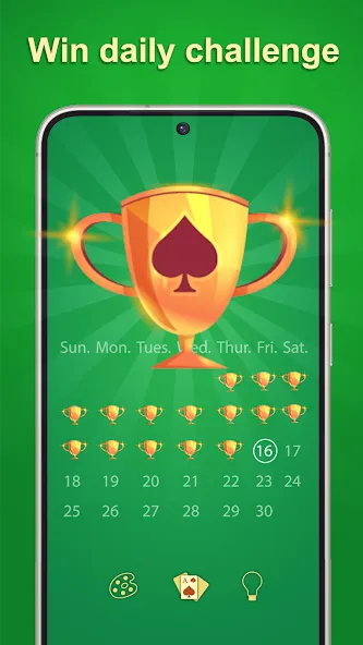 Скачать Solitaire — 2024 взлом на бесконечные деньги + мод меню screen 2