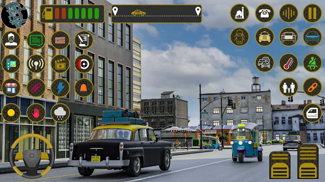 Скачать Indian Taxi Simulator car Game взлом на бесконечные деньги + мод меню screen 5