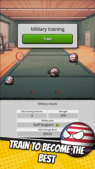 Скачать e-Sim Countryball Be President взлом на бесконечные деньги + мод меню screen 5