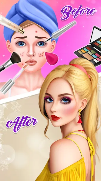 Скачать Fashion Show: Dress up Games взлом на бесконечные деньги + мод меню screen 3