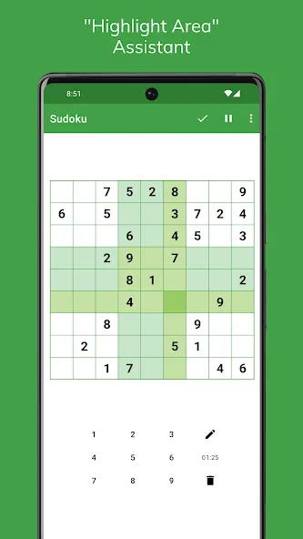 Скачать Sudoku взлом на бесконечные деньги + мод меню screen 4