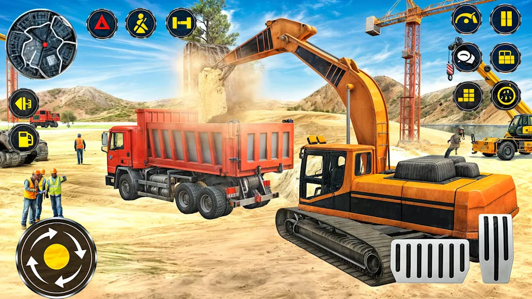 Скачать Heavy Excavator Simulator PRO (Хеви Экскавейтор Симулятор ПРО) взлом на бесконечные деньги + мод меню screen 3