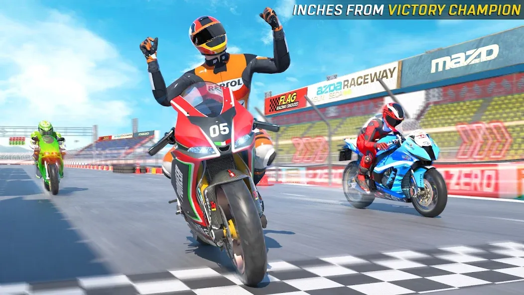 Скачать GT Bike Racing: Moto Bike Game взлом на бесконечные деньги + мод меню screen 5