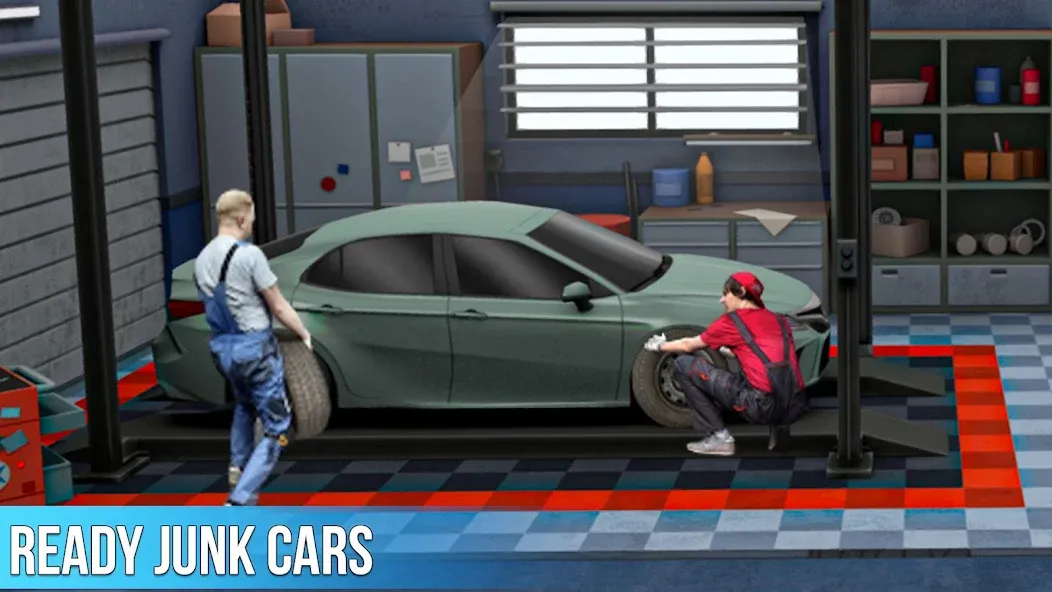 Скачать Used Car Dealers Job Simulator взлом на бесконечные деньги + мод меню screen 1