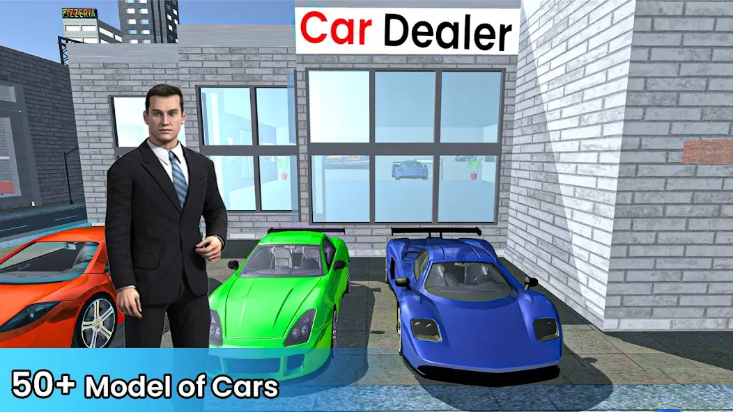 Скачать Used Car Dealers Job Simulator взлом на бесконечные деньги + мод меню screen 3