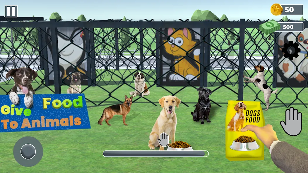 Скачать Animal Shelter: Pet Rescue 3D взлом на бесконечные деньги + мод меню screen 1