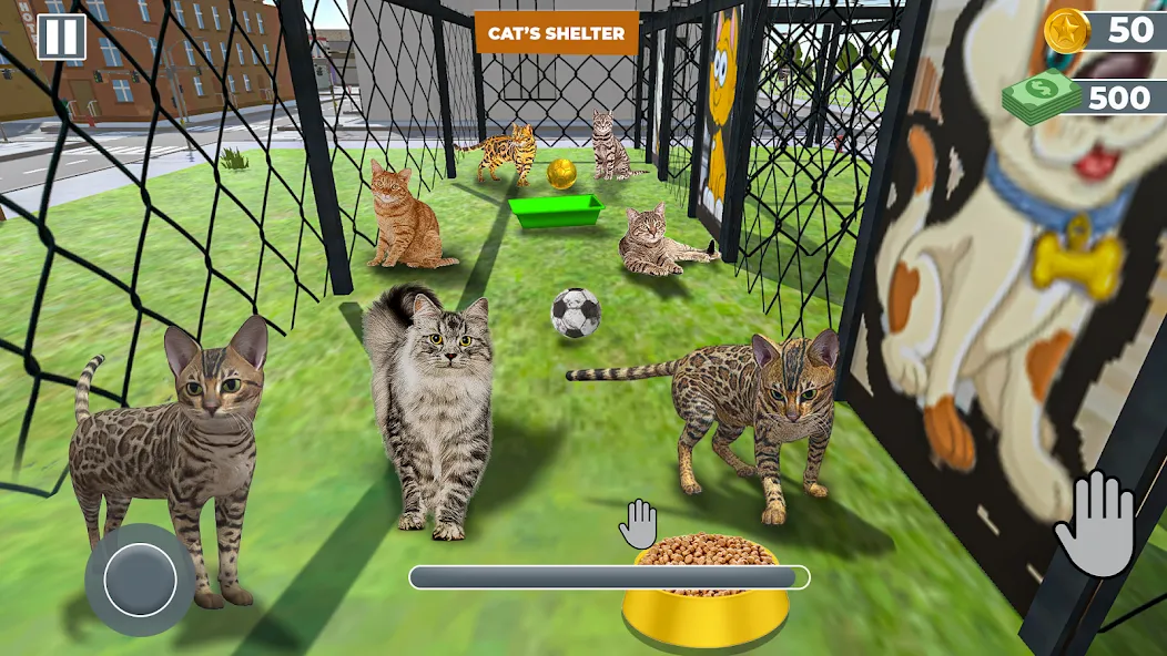 Скачать Animal Shelter: Pet Rescue 3D взлом на бесконечные деньги + мод меню screen 2