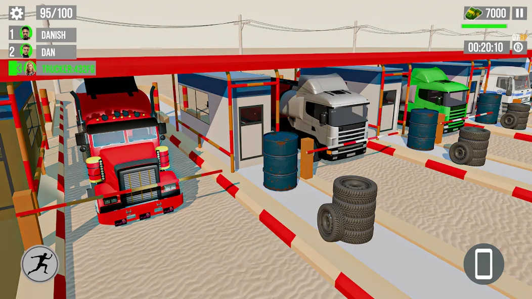 Скачать Euro Truck Gas Station Games взлом на бесконечные деньги + мод меню screen 4