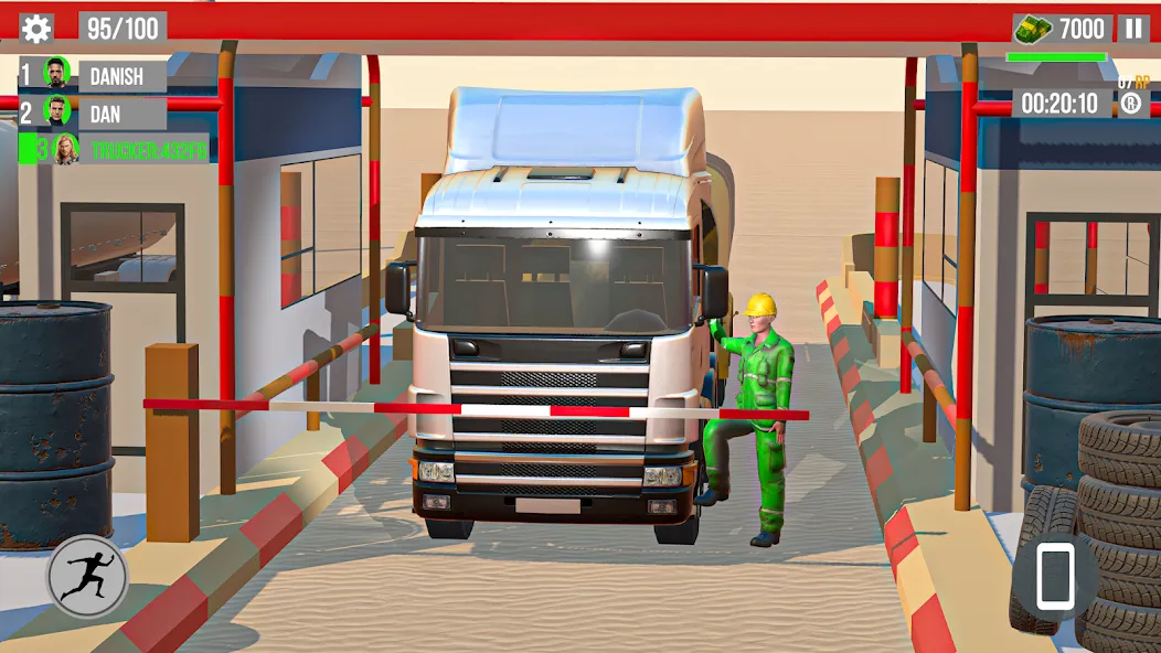 Скачать Euro Truck Gas Station Games взлом на бесконечные деньги + мод меню screen 5